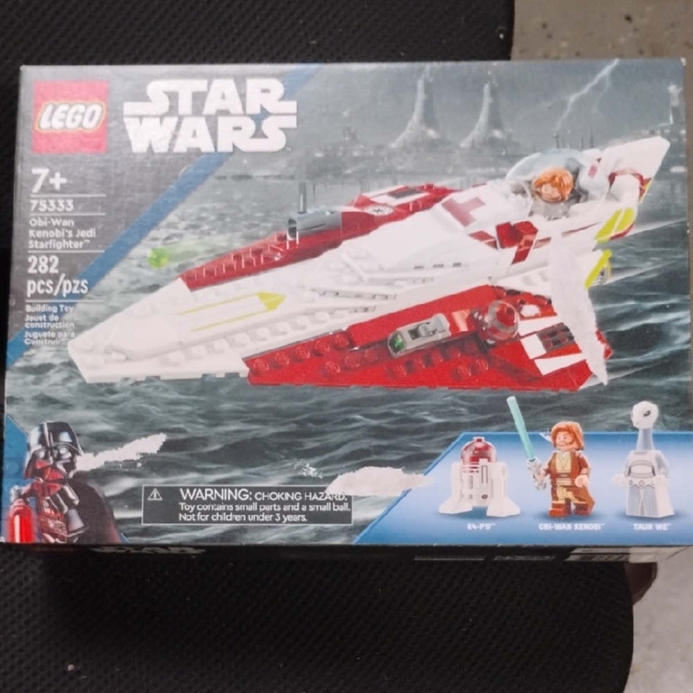LEGO Star Wars Jedi Starfighter - Red and White